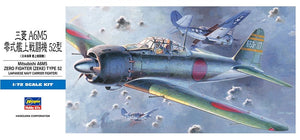 Hasegawa D22 Mitsubishi A6M Zero fighter type 52 1/72