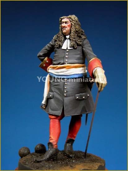 Young Miniatures YH7005 Officier d&amp;#39;artillerie hollandais, 1705, 70 mm – image 4