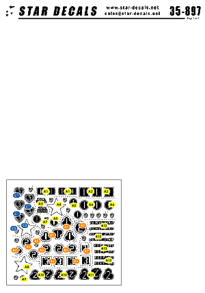 Star Decals 35-897 Okinawa. 6th Marine Tank Bn 1/35 – image 2