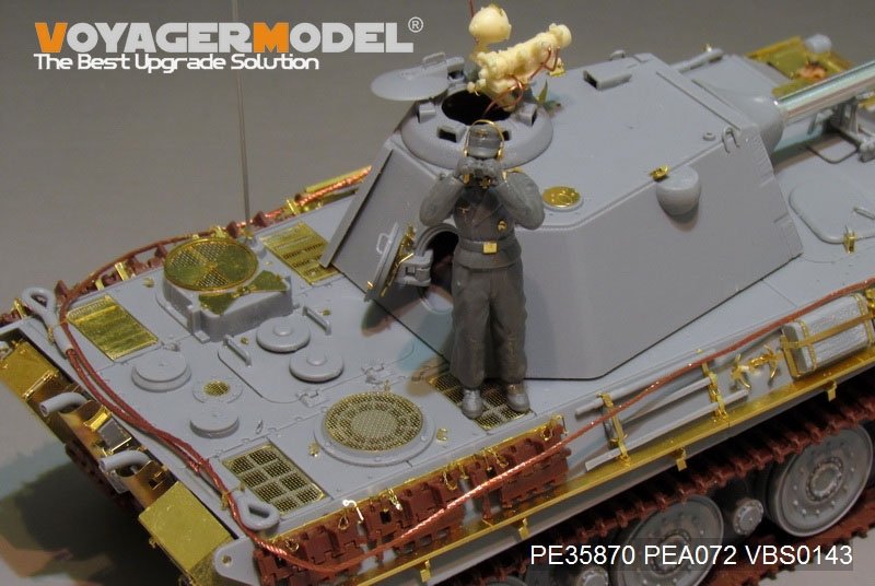 Voyager Model PE35870 WWII German Panther II Prototype Design Plan basic for AMUSING HOBBY 1/35 – image 6