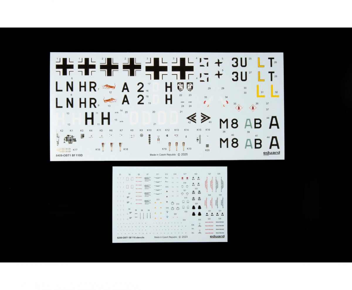 Eduard 8409 Bf 110D 1/48 – Bild 8