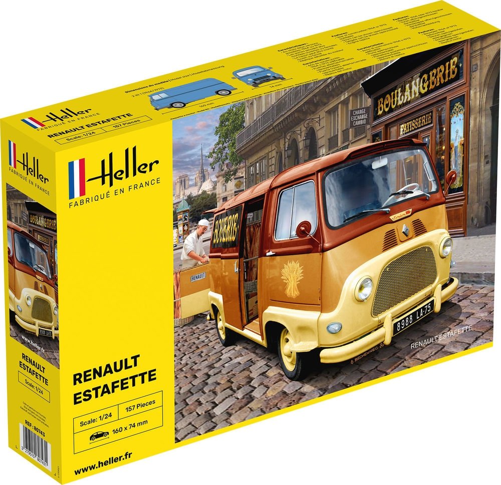 Heller 80743 Renault Estafette New Mold 1/24