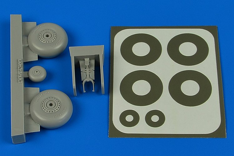 Aires 7364 Wellington wheels & paint masks (early) 1/72 AIRFIX