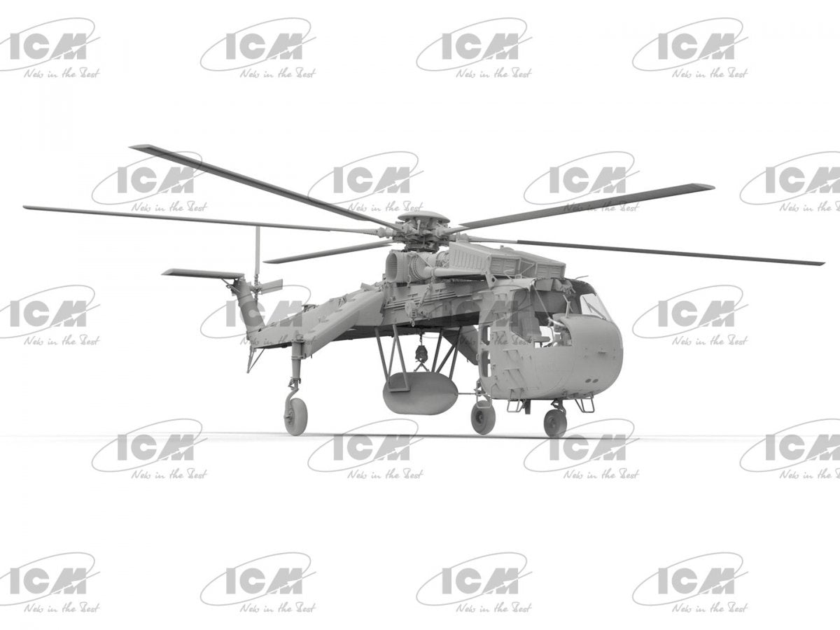 ICM 53055 Sikorsky CH-54A Tarhe with M-121 bomb 1/35 – image 6