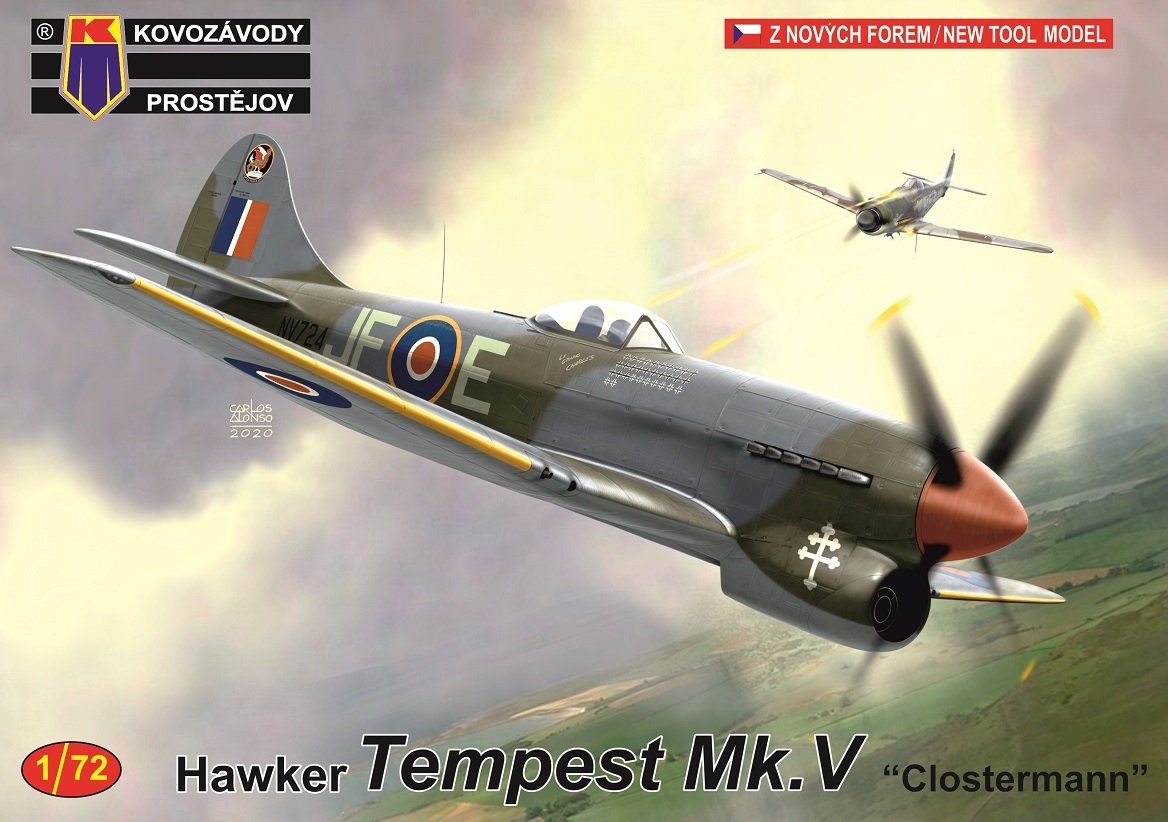 Kovozavody Prostejov KPM0220 Tempest Mk.V “Clostermann” 1/72