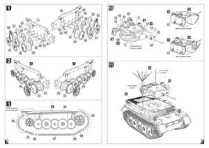 Armory Models 72203 Pz.Kpfw.II Ausf.L Luchs, German WWII Light Recon Tank 1/72 – obrázek 6