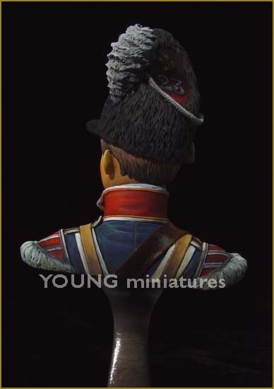Young Miniatures YH1802 DRUMMER BOY 23RD FOOT ROYAL WELSH FUSILEERS 1/10 – immagine 3