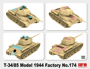 Rye Field Model 5079 T-34/85 Model 1944 Factory No.174 1/35 – image 2