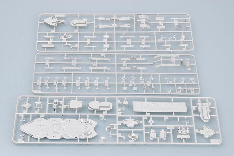 Trumpeter 05734 USS North Carolina BB-55 1/700 – obrázek 5