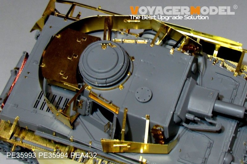 Voyager Model PE35993 WWII German Pz.Kpfw.IV Ausf.G（LateProduction）Basic For Border 35001 1/35 – image 16