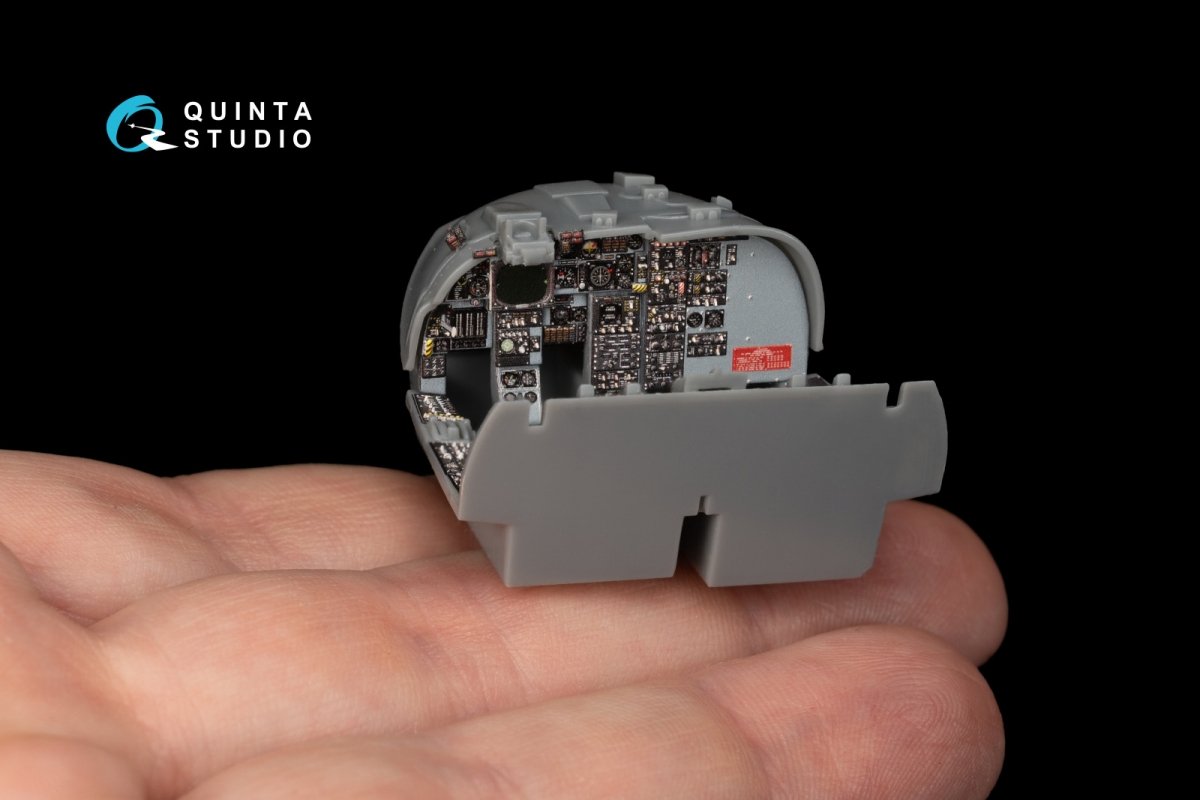 Quinta Studio QD48183 KA-6D Intruder 3D-Printed &amp;amp; colored Interior on decal paper (for conversion from HobbyBoss kit) 1/48 – Bild 6