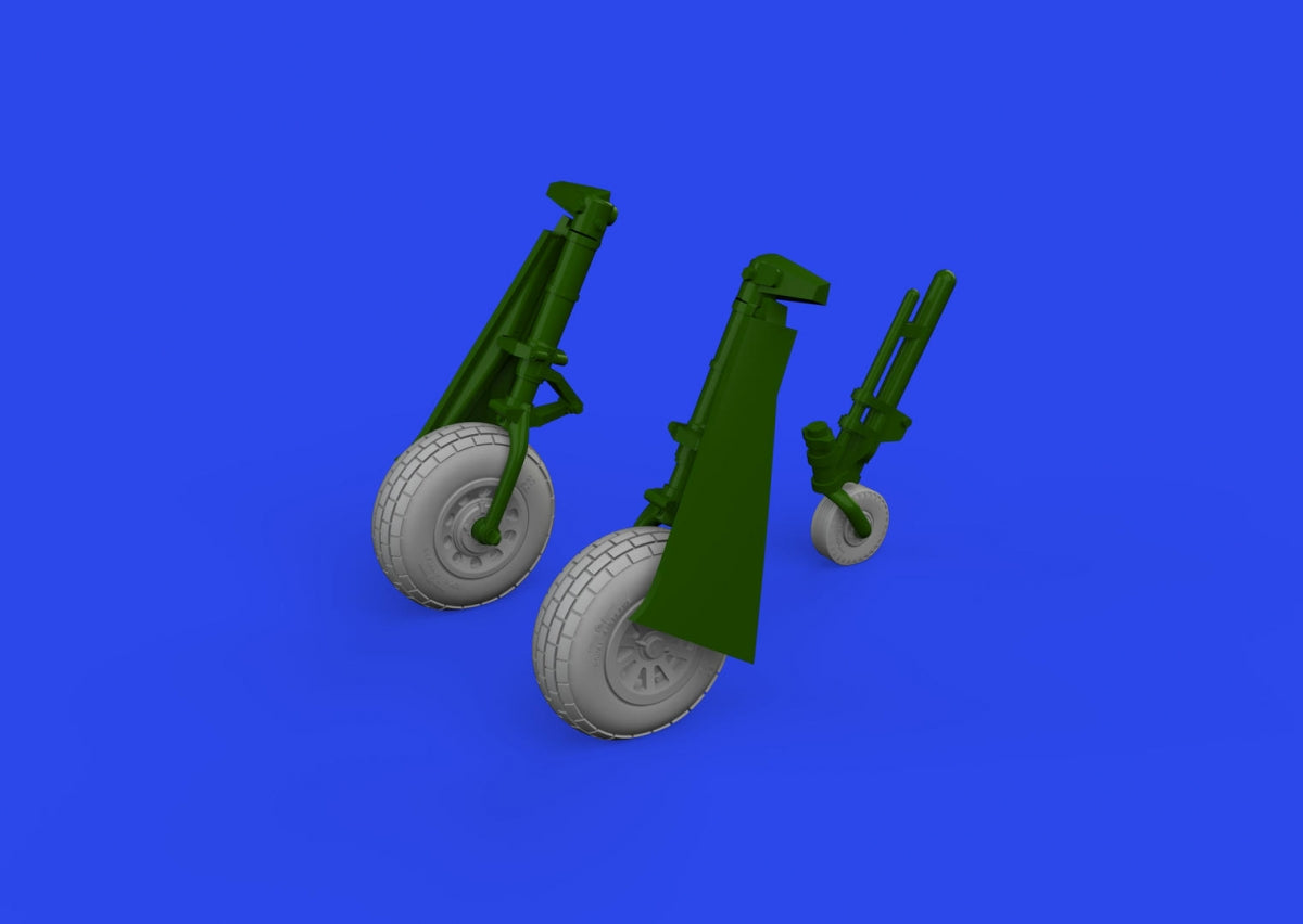 Eduard 672369 P-51D wheels block tread EDUARD 1/72 – image 3