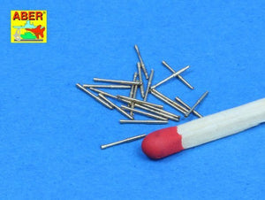 Aber 350L-68 Set of 20 pcs 37 mm/54 Breda gun barrels for Italian Navy ships 1/350 – Bild 2