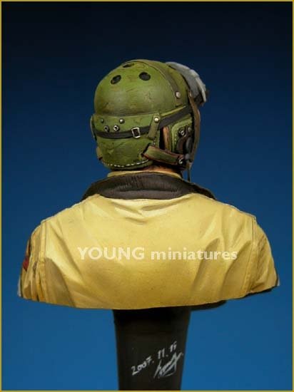 Young Miniatures YM1808 US TANK CREW Europe WWII 1/10 – Bild 3
