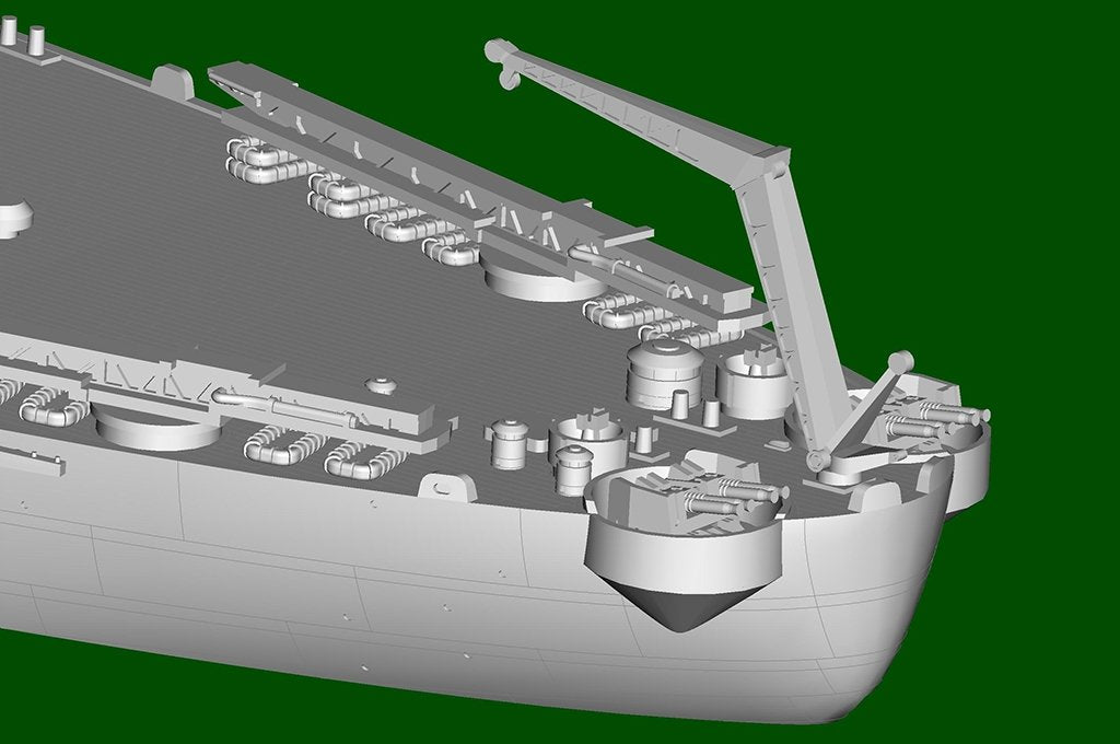Trumpeter 06748 Battleship USS Missouri BB-63 1/700 – obrázek 6