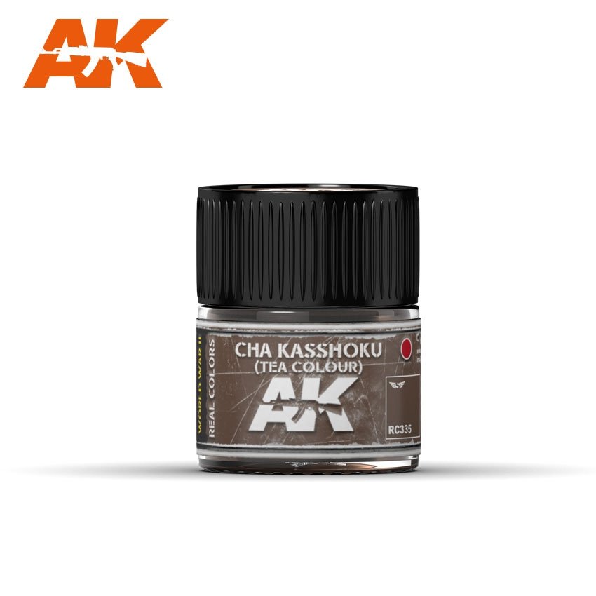 AK Interactive RC335 CHA KASSHOKU (COULEUR THÉ) 10ML