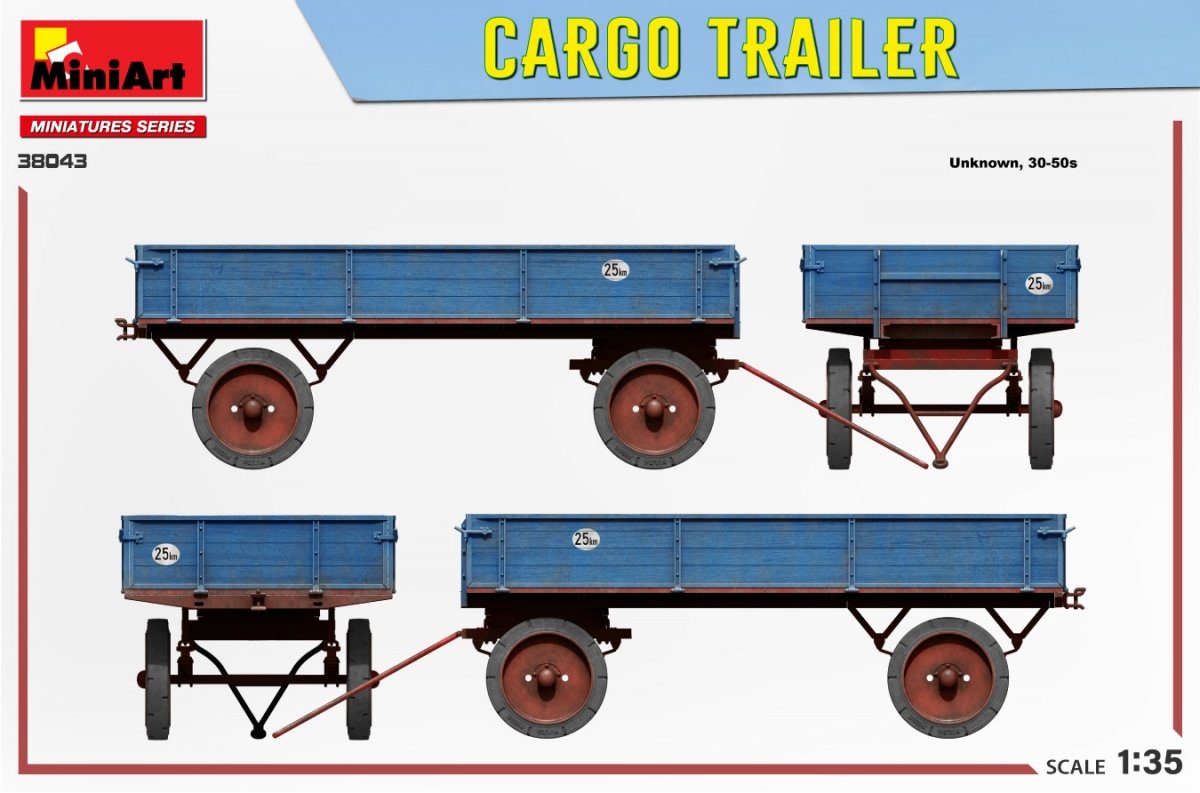 MiniArt 38043 GERMAN CARGO TRAILER 1/35 – Bild 5
