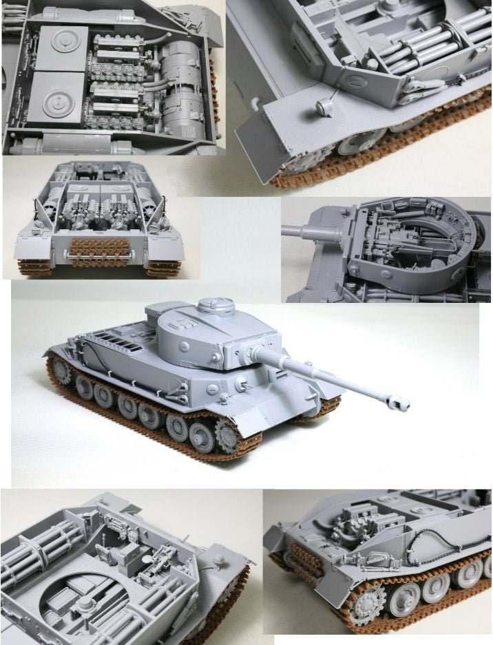 Amusing Hobby 35A061 Pz.Kpfw.VI Tiger(P) Truppenübungsfahrzeug 1/35 – obrázek 2