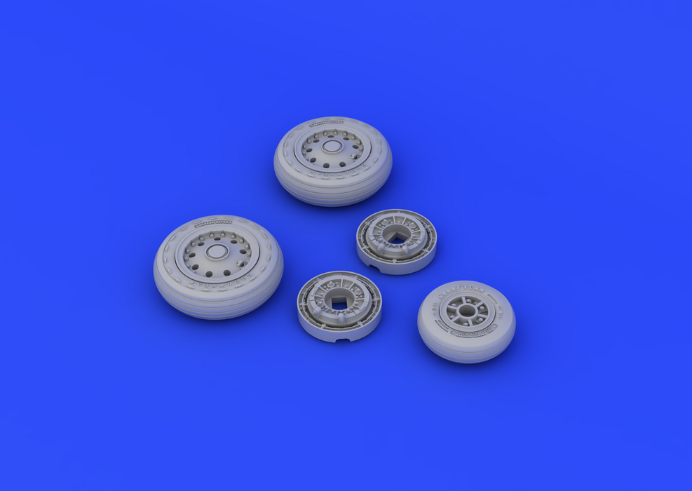 Eduard 648176 F-104 undercarriage wheels early 1/48 (Hasegawa) – image 5