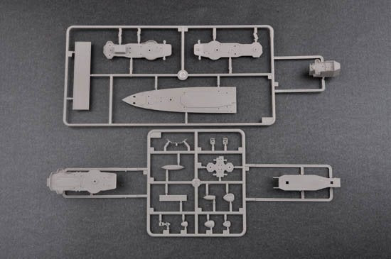 Trumpeter 05332 HMS Zulu British Tribal Class Destroyer 1941 1/350 – immagine 7