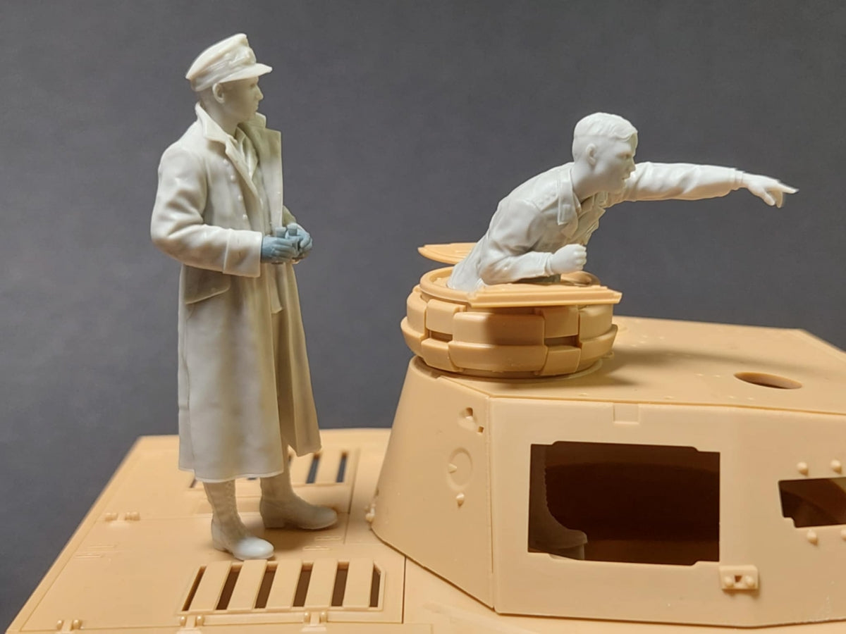Panzer Art FI35-253 DAK Pz. IV tank crew set 1/35 – image 2