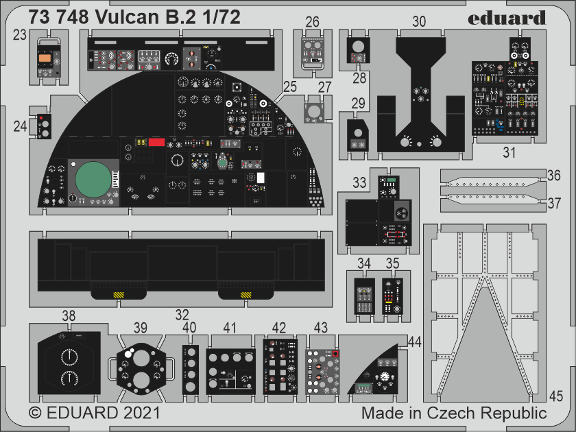 Eduard BIG72167 Vulcan B.2 AIRFIX 1/72 – Bild 2