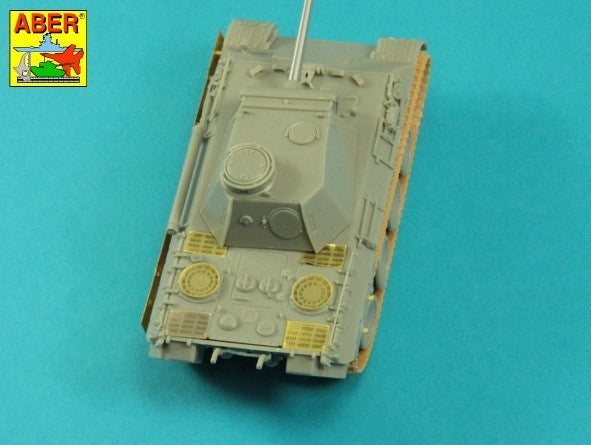 Aber 72A16 Grilles for German Panther, Ausf.A/D / PzKpfw. V, Ausf.A/D, Panther - Grilles 1/72 – image 6