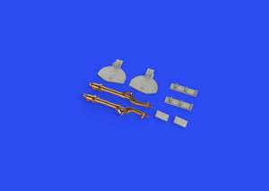 Eduard 648695 A6M undercarriage legs BRONZE EDUARD 1/48 – obrázek 5