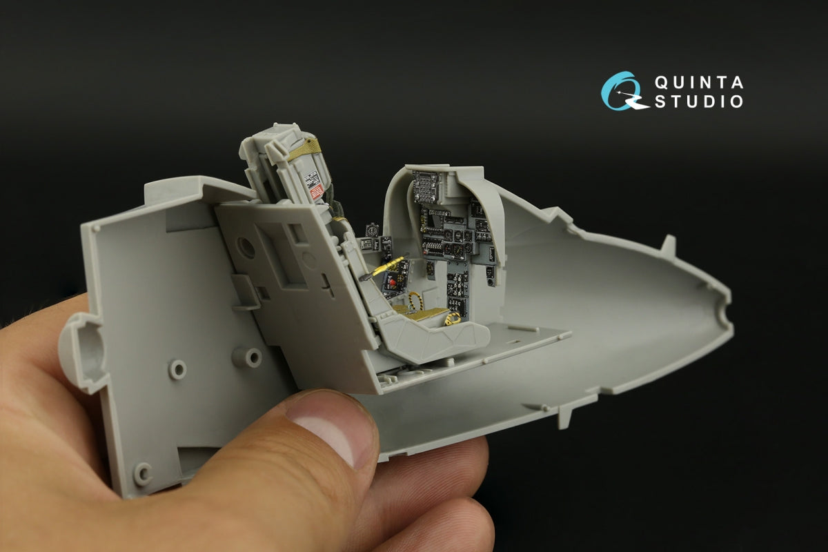 Quinta Studio QD32193 AV-8B Harrier II early 3D-Printed &amp;amp; colored Interior on decal paper (Trumpeter) 1/32 – Bild 11