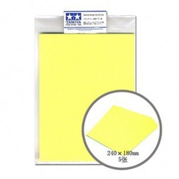 Tamiya 87130 MASKING SHEET 5 pcs. (Self-adhesive paper A5 format 5 pcs.)