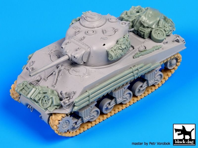 Black Dog T72048 Sherman accessories set for Dragon 1/72 – image 3