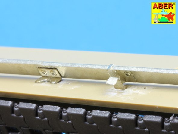 Aber 25010 Fenders for Panther G/Jagdpanther 1/25 – Bild 6