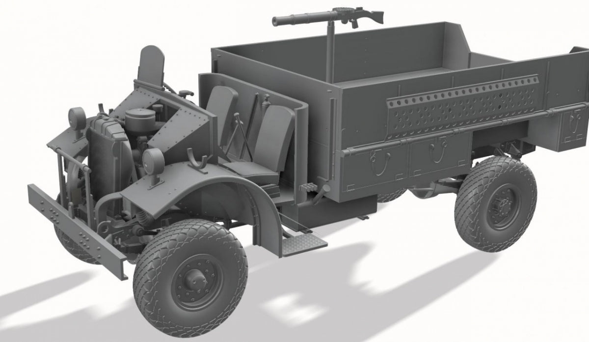 Thunder Model 35305 LRDG F30 Patrol Truck Limited Bonus Edition 1/35 – Bild 7