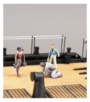 ARTESANIA LATINA 22900F2 Metalowe Figurki Age of Sail Crew - 19 figurek (1700-1815) 1/84