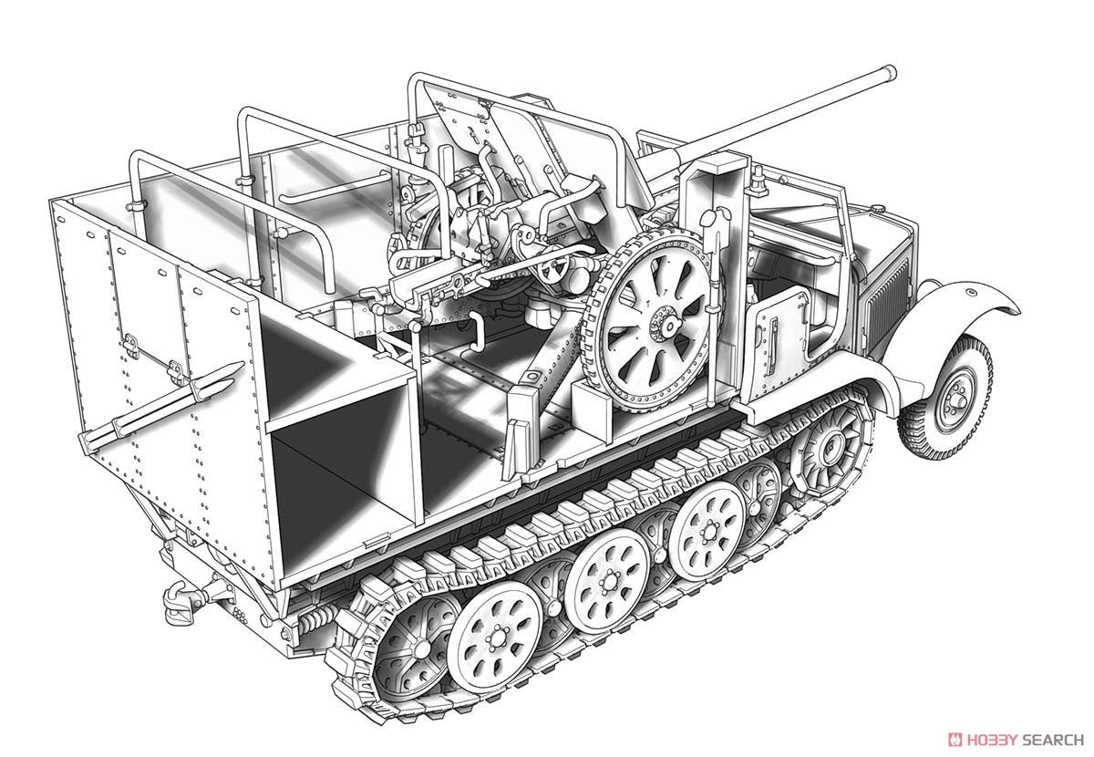 ACE 72574 7.62cm FK.36 (R) auf mZgkw 5t &amp;quot;Diana&amp;quot; Sd.Kfz. 6/3 1/72 – image 11