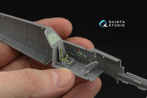 Quinta Studio QD48532 Bf 109E-3/4 3D-Printed &amp;amp; colored Interior on decal paper (HobbyBoss) 1/48 – image 8