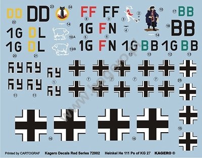 Kagero KD72002 Heinkel He 111 Ps of KG 27 1/72 – image 2