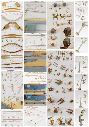 Pontos 23007F1 HMS RODNEY 1942 Detail Up Set 1/200 – image 9
