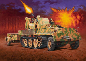 Revell 63293 sWS with Flak 43 and Sd.Ah. 58 Ammo Trailer Model Set 1/72 – image 3