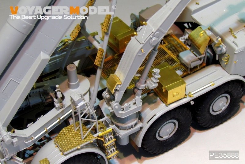 Voyager Model PE35888 Modern Russian 9P113 TEL w/9M21 rocket Basic for TRUMPETER 1/35 – image 12
