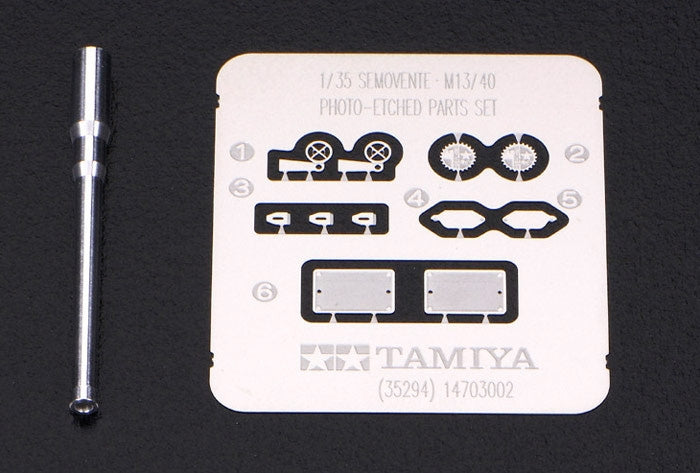 Tamiya 35296 Italian Medium Tank Carro Armato M13/40 1/35 – immagine 5