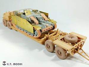 ET Model P35-123 WWII German Tank Transporter Sd.Ah.116 Sagged wheels For TAMIYA Kit 1/35 – Bild 7