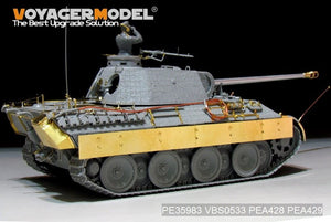 Voyager Model PE35983 WWII German Panther D Tank Late version Basic For TAKOM 2104 1/35 – immagine 5