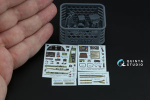 Quinta Studio QD+48556 Bristol Beaufighter TF.Mk.X 3D-Printed &amp;amp; colored Interior on decal paper (Tamiya) (with 3D-printed resin parts) 1/48 – image 3