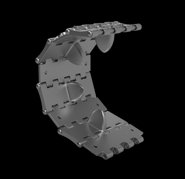 Panzer Art TR35-025 T-34 500mm Waffle pattern tracks No3 1/35 – image 3