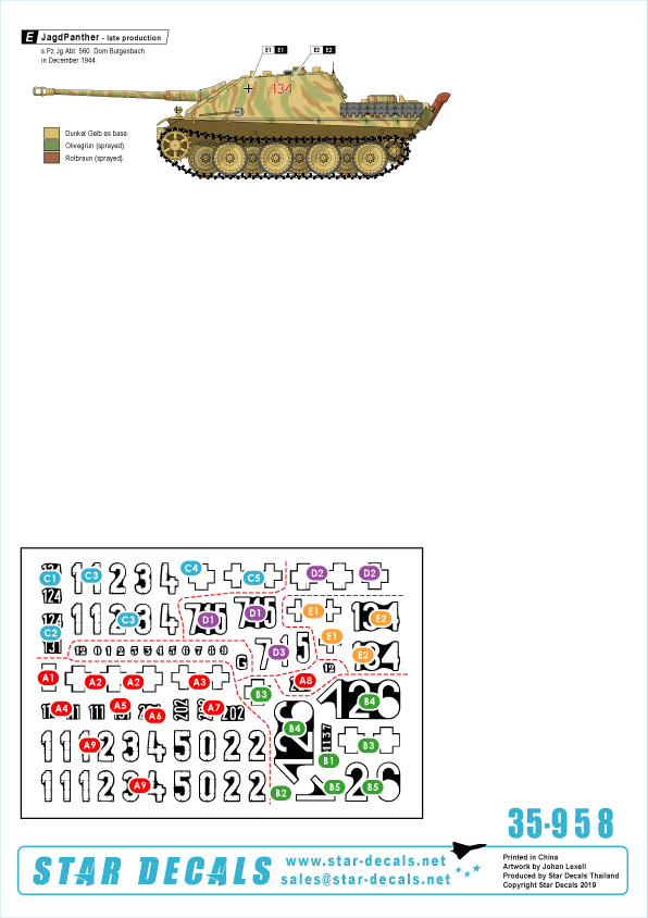 Star Decals 35-958 Op. Nordwind 2 1/35 – immagine 2
