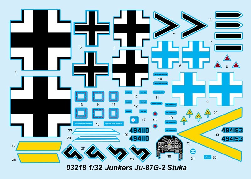Trumpeter 03218 Junkers Ju 87G-2 Stuka 1/32 – Bild 5