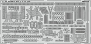 Eduard 53260 Bismarck part 2 1/350 TRUMPETER – obrázek 2