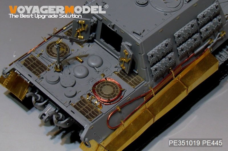 Voyager Model PE351019 WWII German Jagdtiger Hensehel Basic For TAKOM 8001 1/35 – obrázek 13