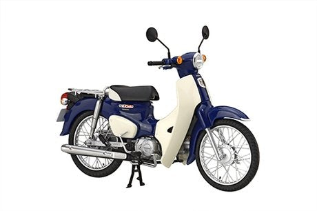 Fujimi 141961 B-NX-6 Honda Super Cub 110 (Urban Denim Blue Metallic) 1/12 – obrázek 2